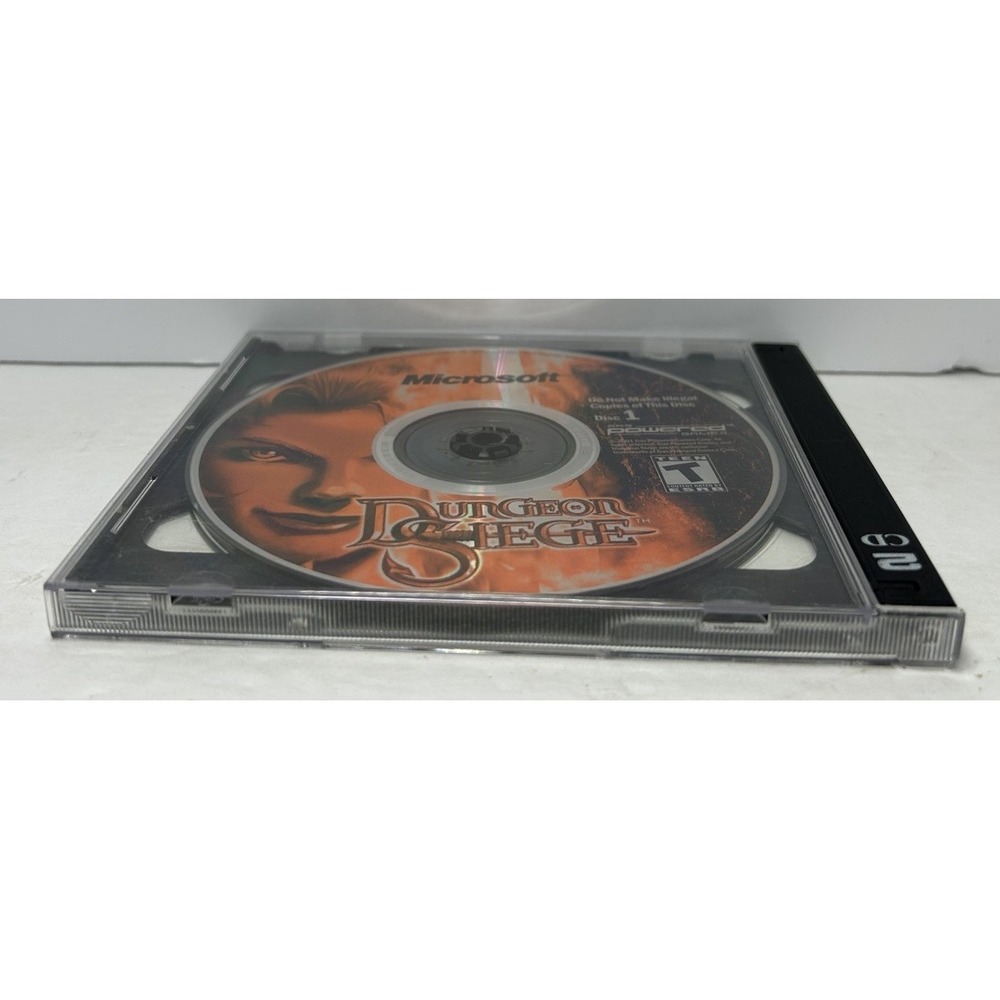 Dungeon Siege‎ PC 2002 Microsoft 2 Disc Set No Manual RPG Game - Picture 9 of 10